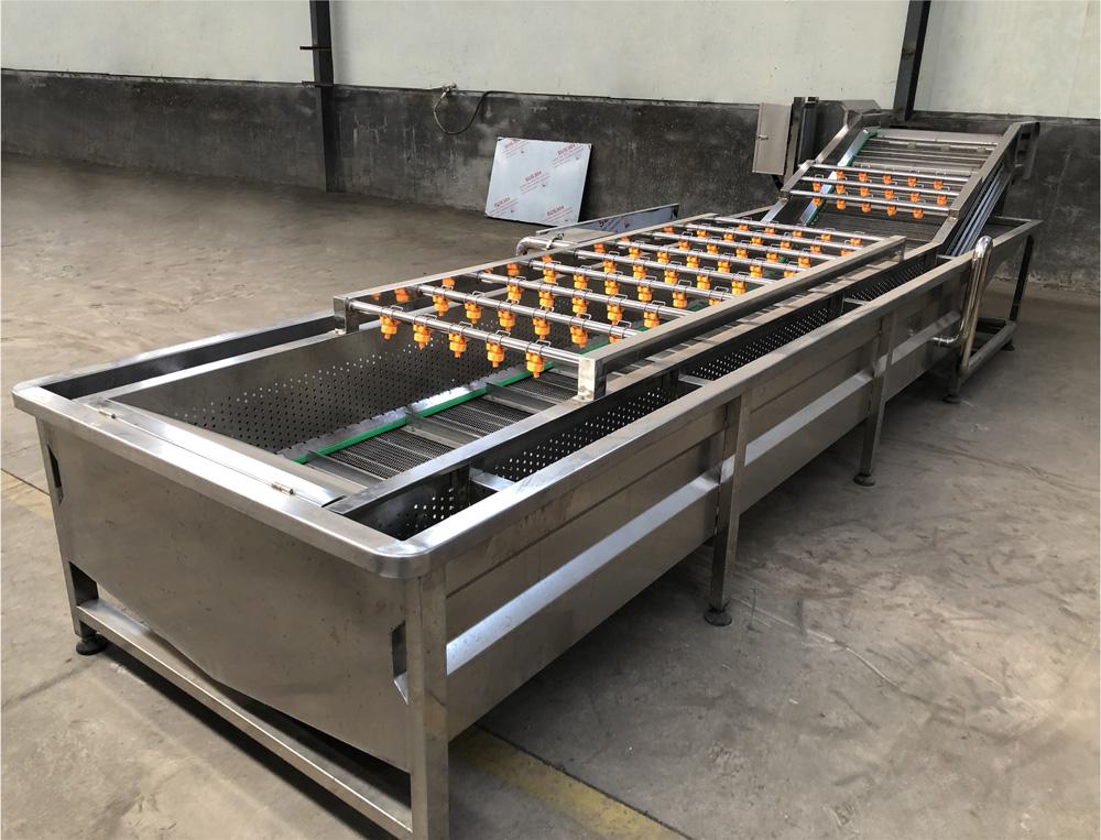 果蔬高（gāo）壓噴淋氣泡清洗機