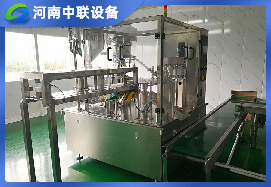 自立袋灌（guàn）裝（zhuāng）旋蓋機